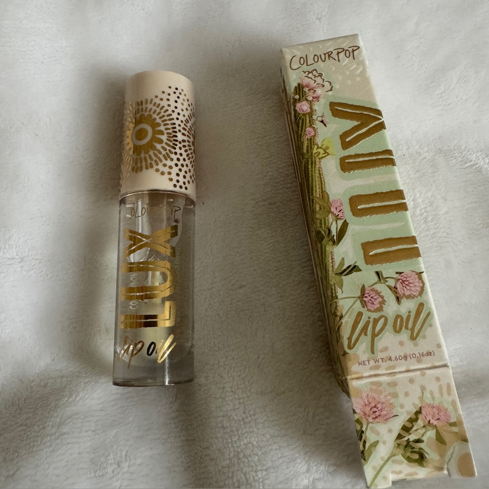 ColourPop Lux Lip Oil in Clear from the Wild Nothing Collection